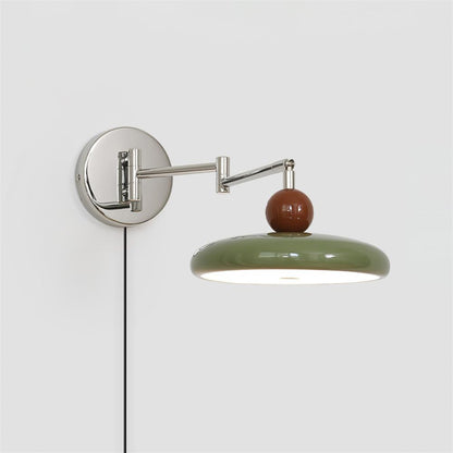 Élise Loa Plug-in Wandlampe Moderne Metall- und Acryl-LED-Beleuchtung