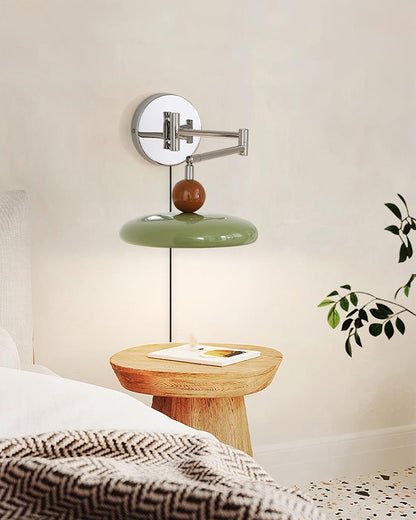 Élise Loa Plug-in Wandlampe Moderne Metall- und Acryl-LED-Beleuchtung