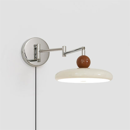 Élise Loa Plug-in Wandlampe Moderne Metall- und Acryl-LED-Beleuchtung