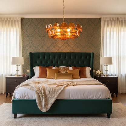 Camille Glass Chandelier