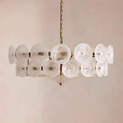 Camille Glass Chandelier