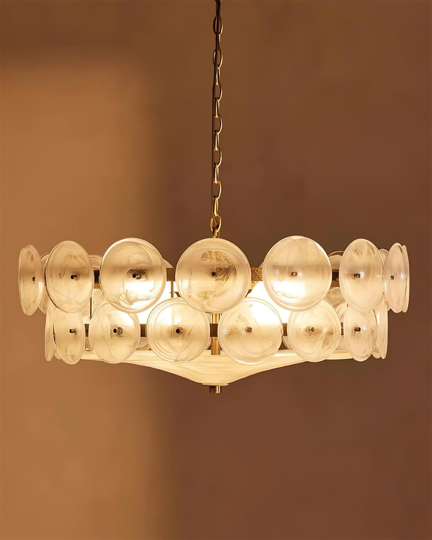 Camille Glass Chandelier