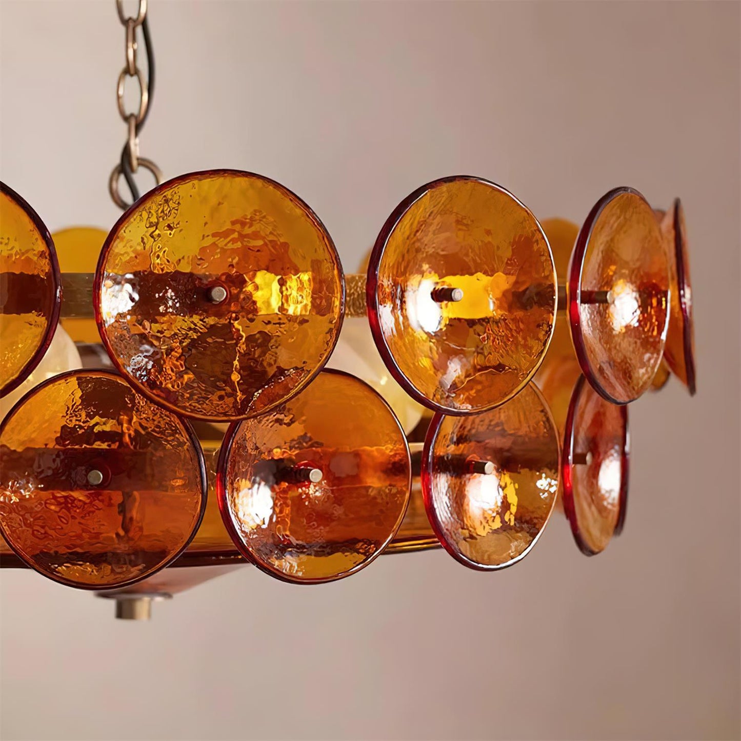Camille Glass Chandelier