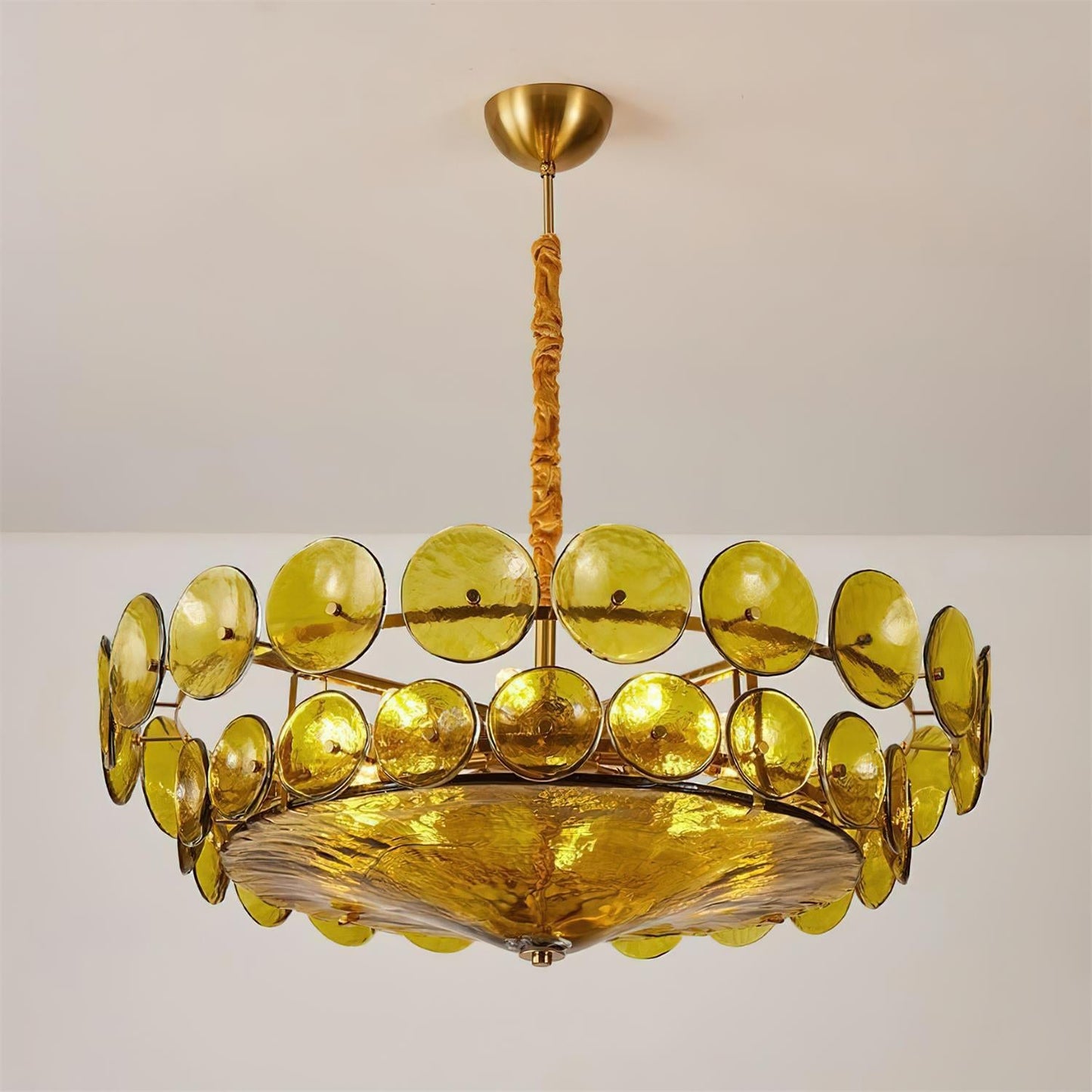 Camille Glass Chandelier