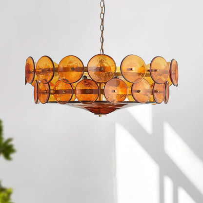 Camille Glass Chandelier