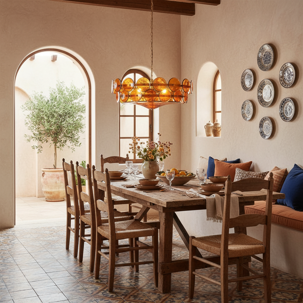 Camille Glass Chandelier
