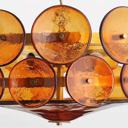 Camille Glass Chandelier