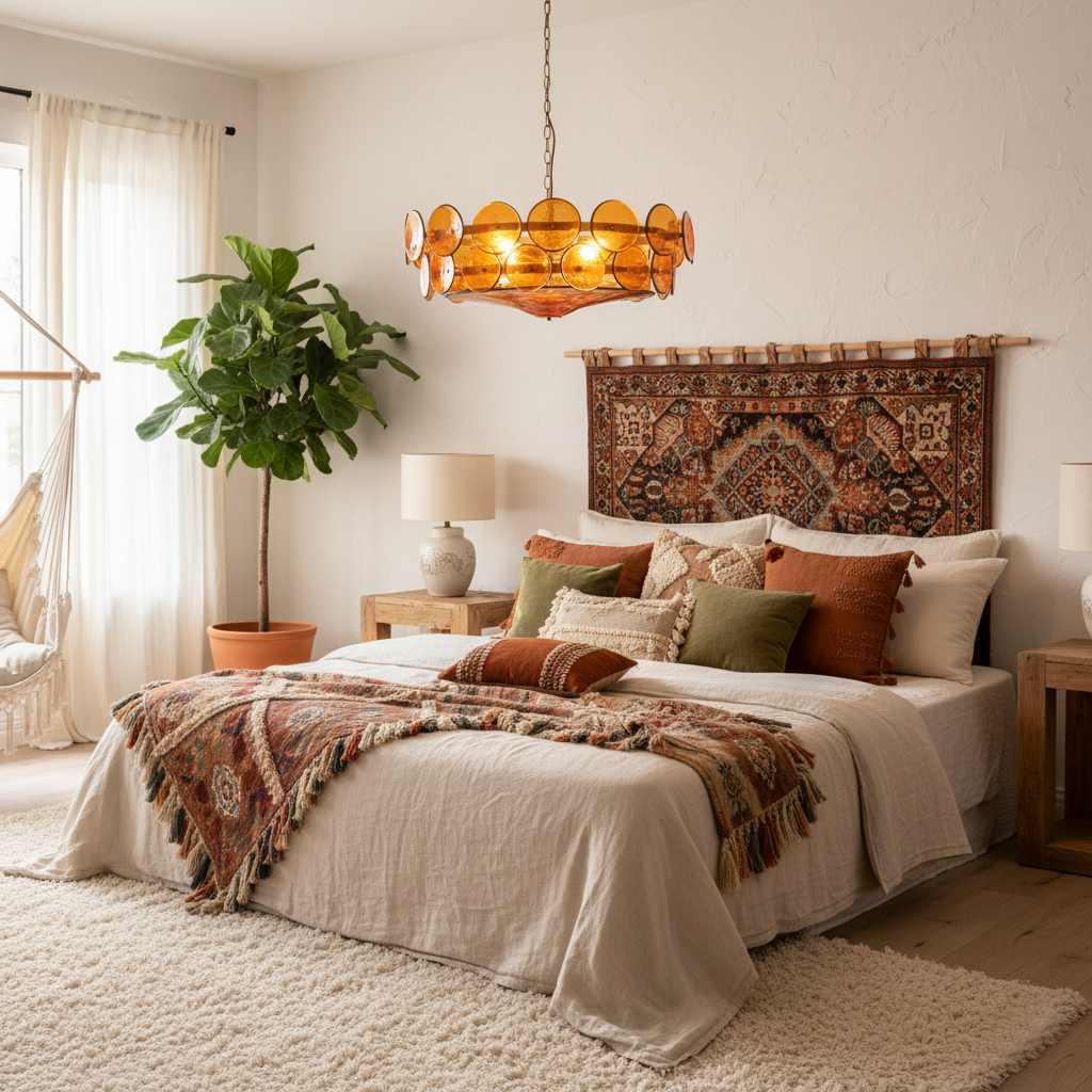 Camille Glass Chandelier
