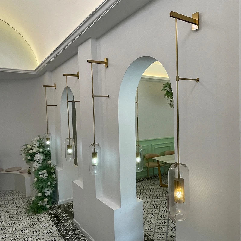 Aurélie Luce Postmodern Glass LED Wall Sconce