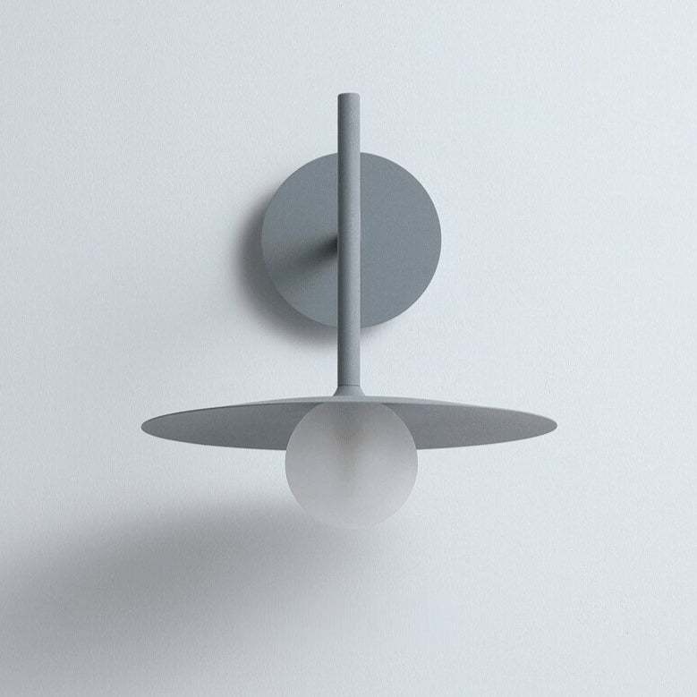 Élise Industrial Frosted Glass Wall Lamp