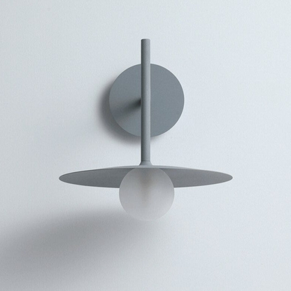 Élise Industrial Frosted Glass Wall Lamp
