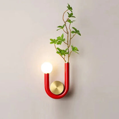 Élise Luna U-förmige Wandlampe Moderne Farb-LED-Wandleuchte