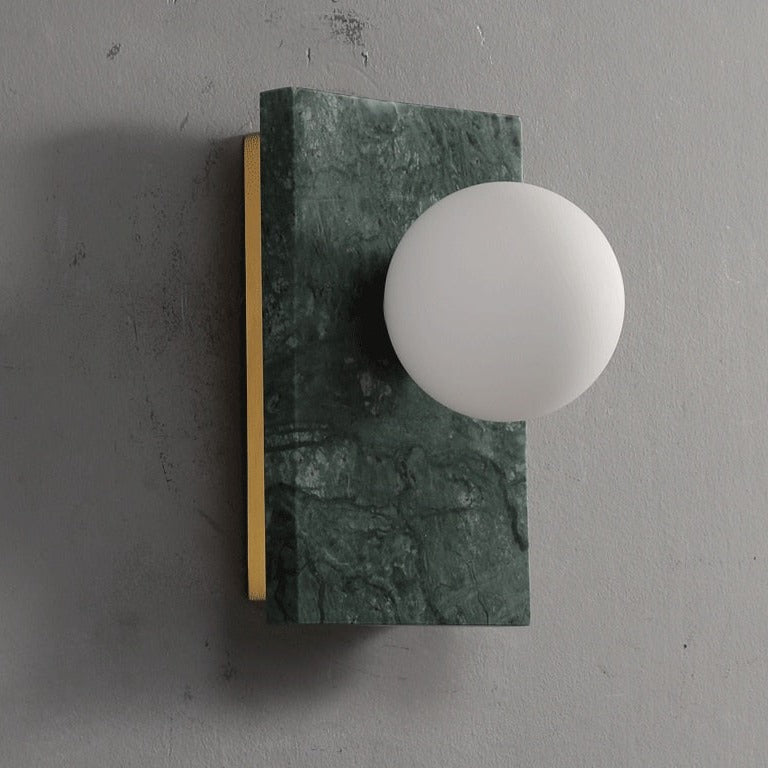 Amélie Marble & Brass LED Wall Light