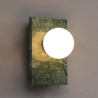Amélie Marble & Brass LED Wall Light