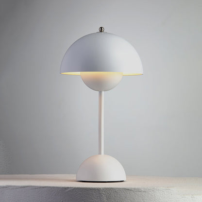 Élodie Wiederaufladbare LED-Tischleuchte mit Doppelkugeldesign