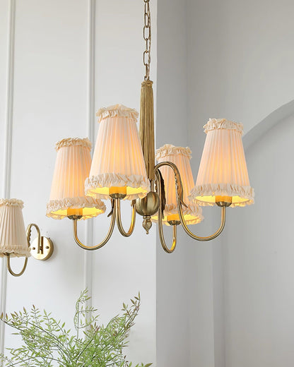Élodie Mcveigh Stoff- und Metall-Kronleuchter