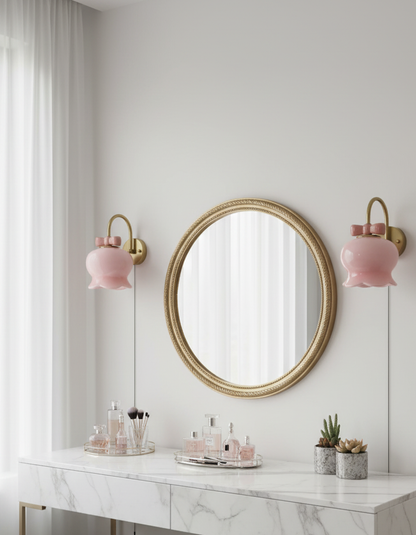 Chloé Bell Wandleuchte mit dekorativem Schleifendesign