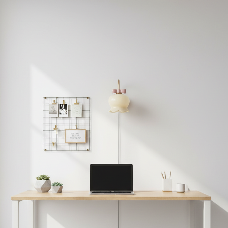 Chloé Bell Wandleuchte mit dekorativem Schleifendesign