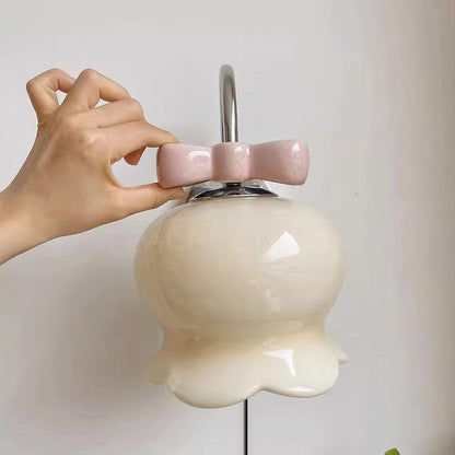 Chloé Bell Wandleuchte mit dekorativem Schleifendesign