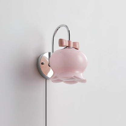 Chloé Bell Wandleuchte mit dekorativem Schleifendesign