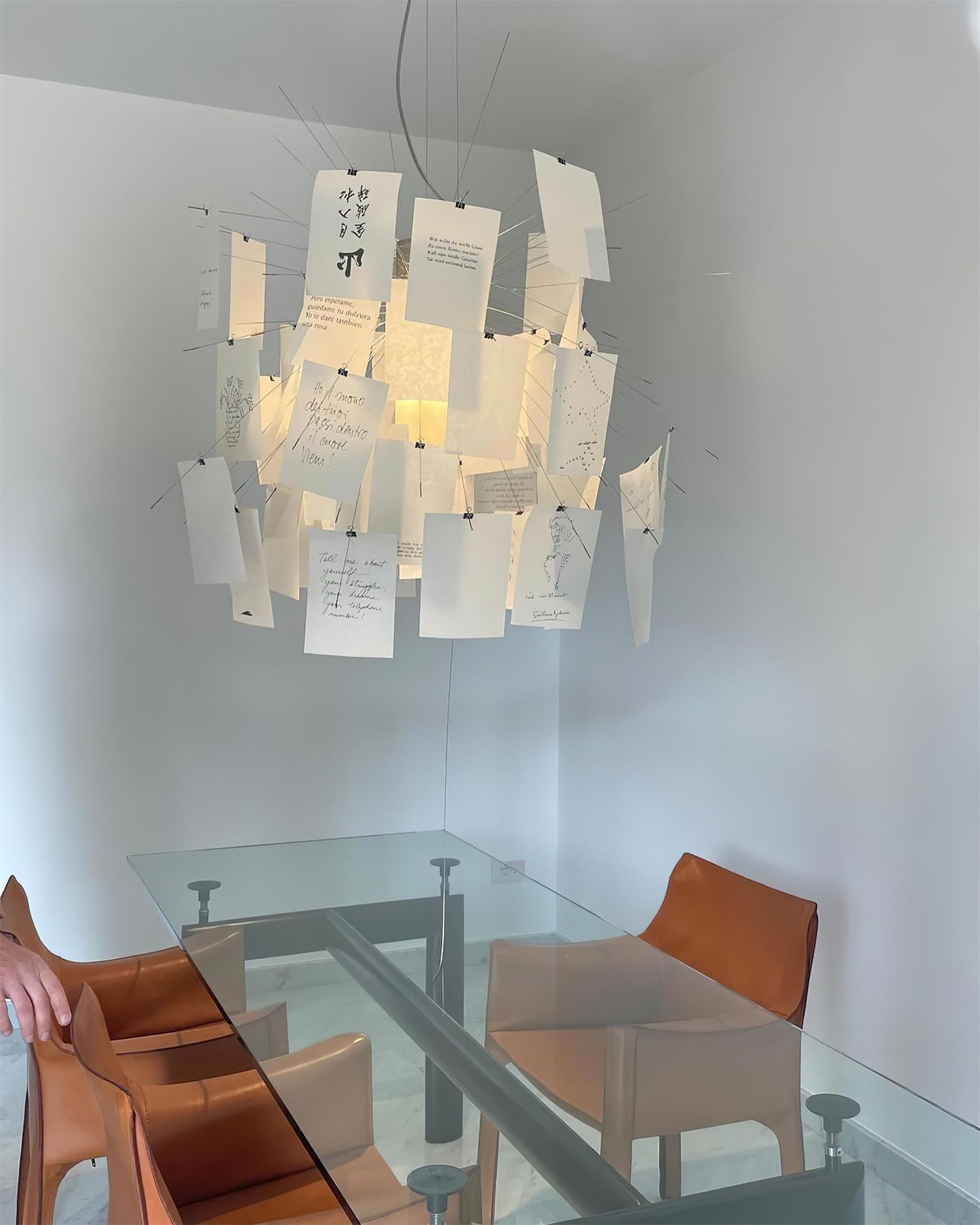Élise Paper Art Plug-In Hängeleuchte