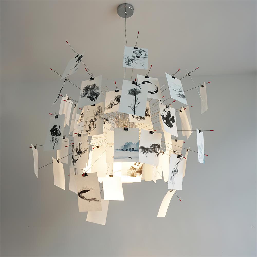 Élise Paper Art Plug-In Hängeleuchte