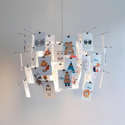 Élise Paper Art Plug-In Hängeleuchte