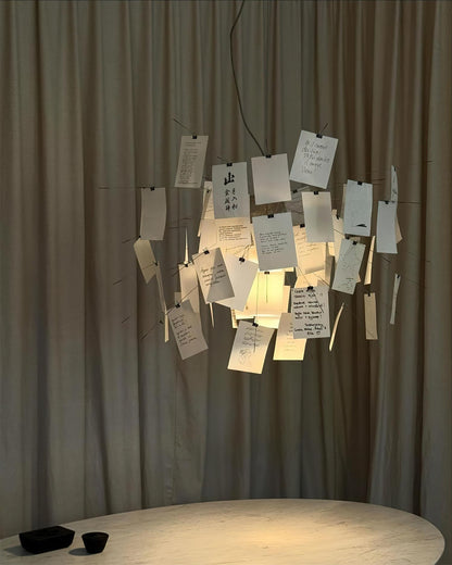 Élise Paper Art Plug-In Hängeleuchte