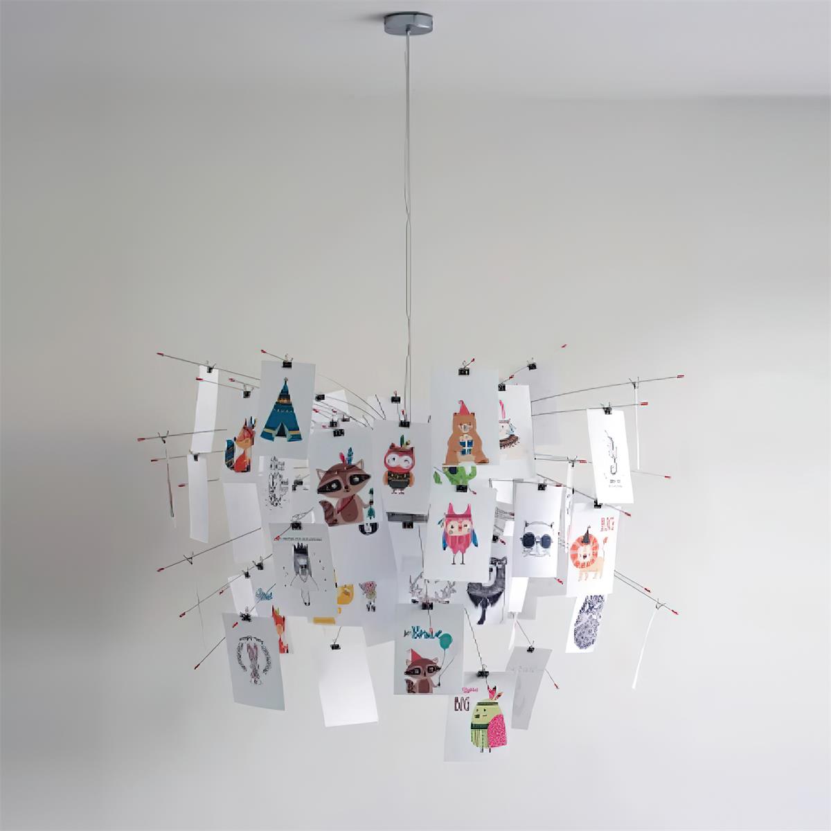 Élise Paper Art Plug-In Hängeleuchte