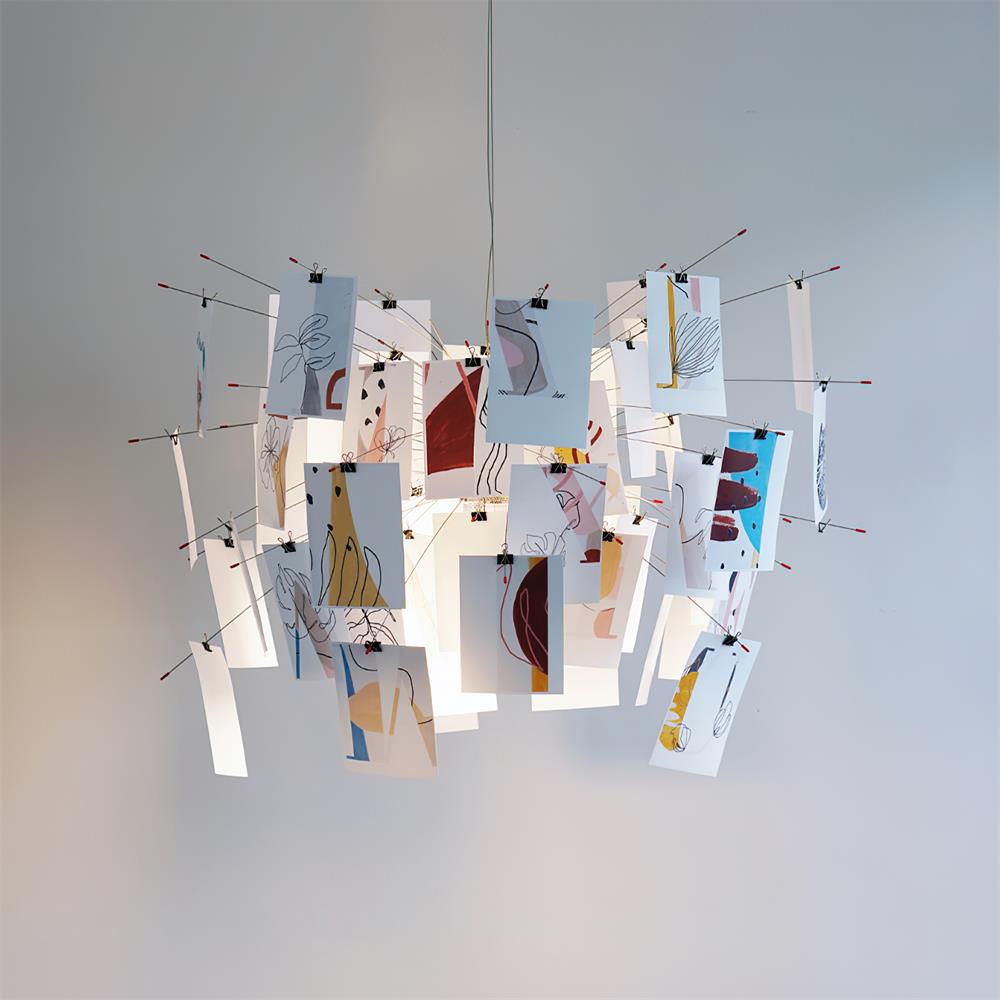Élise Paper Art Plug-In Hängeleuchte