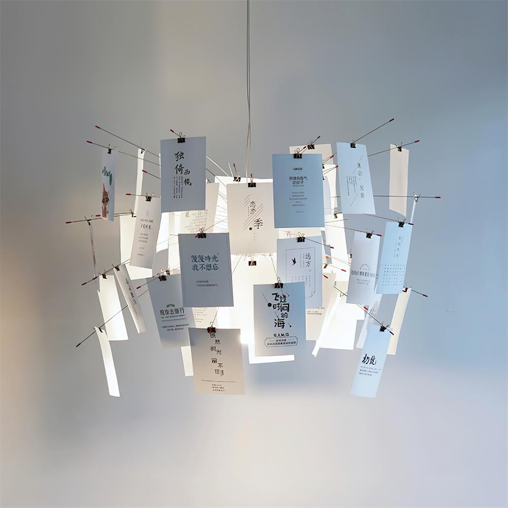 Élise Paper Art Plug-In Hängeleuchte