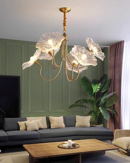 Ariane Leaf Chandelier