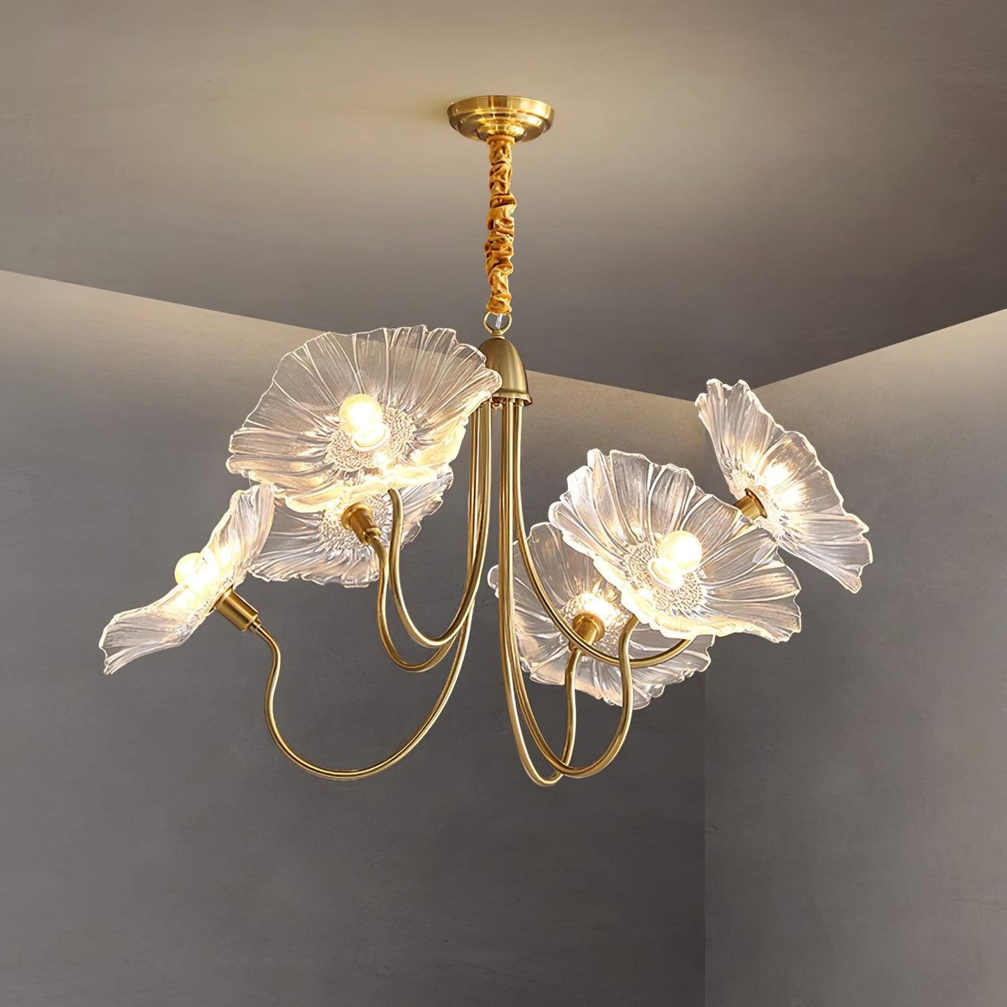 Ariane Leaf Chandelier