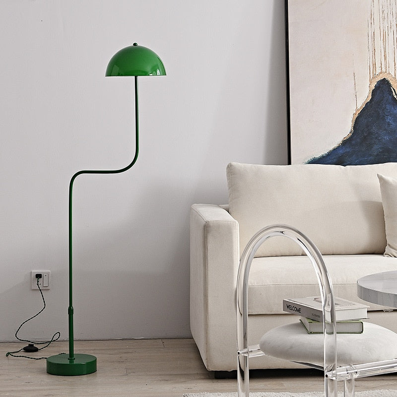 Élise Mushroom Sprout Table & Floor Lamp Modern Green Accent Light