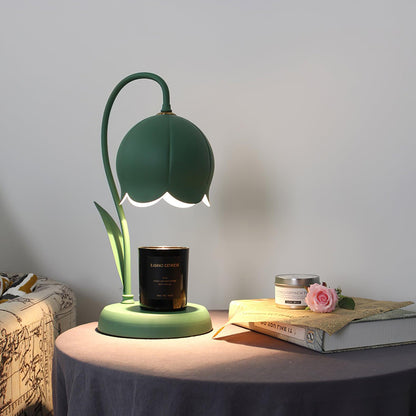 Elodie Lily Candle Warmer Lamp with Halogen Heat Design