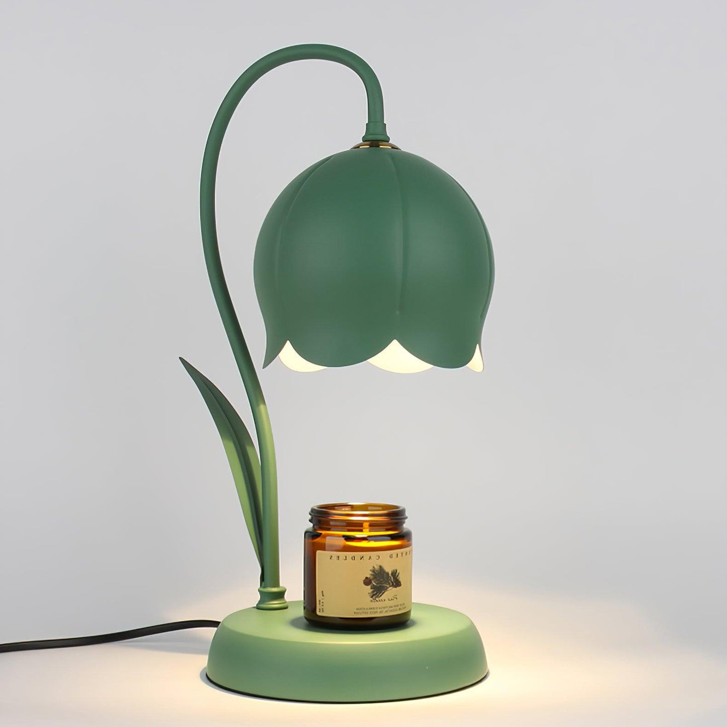 Elodie Lily Candle Warmer Lamp with Halogen Heat Design