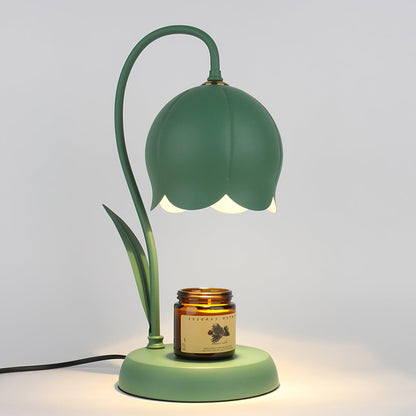 Elodie Lily Candle Warmer Lamp with Halogen Heat Design