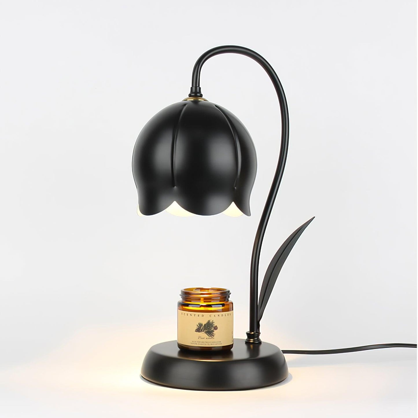 Elodie Lily Candle Warmer Lamp with Halogen Heat Design