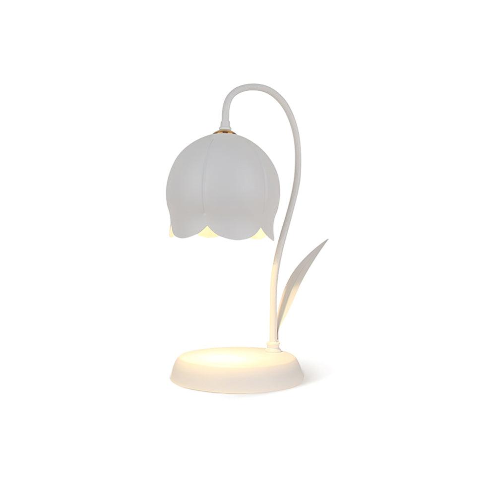 Elodie Lily Candle Warmer Lamp with Halogen Heat Design