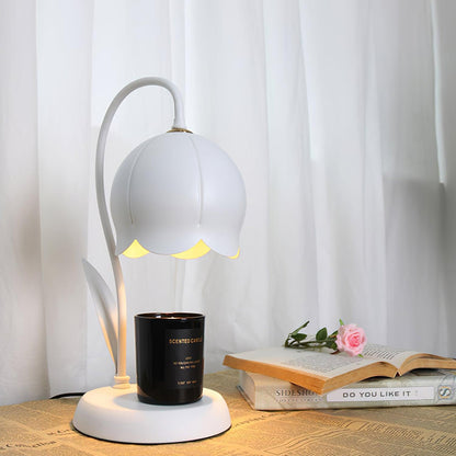 Elodie Lily Candle Warmer Lamp with Halogen Heat Design