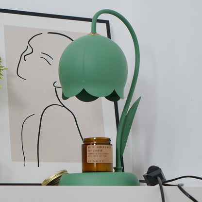 Elodie Lily Candle Warmer Lamp with Halogen Heat Design