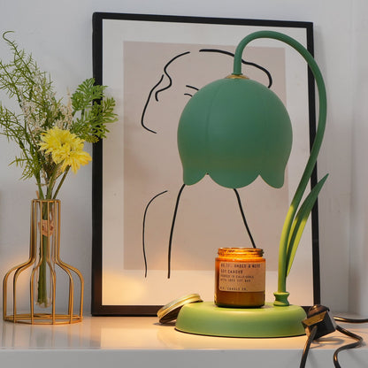 Elodie Lily Candle Warmer Lamp with Halogen Heat Design
