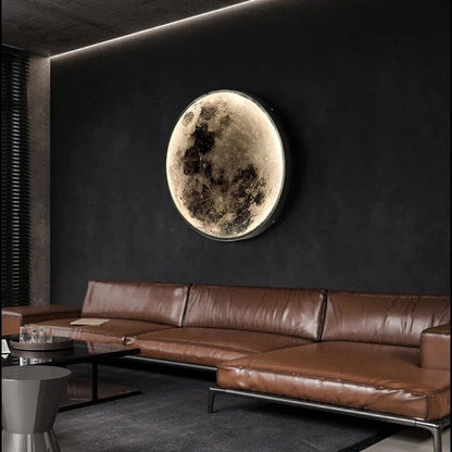 Solène Mond LED Wandleuchte mit modernem, rundem Design