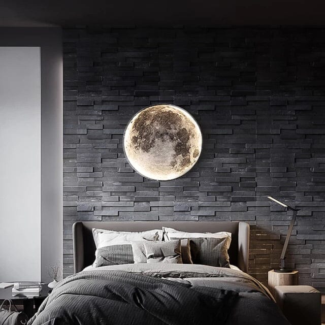 Solène Mond LED Wandleuchte mit modernem, rundem Design