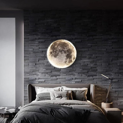 Solène Mond LED Wandleuchte mit modernem, rundem Design