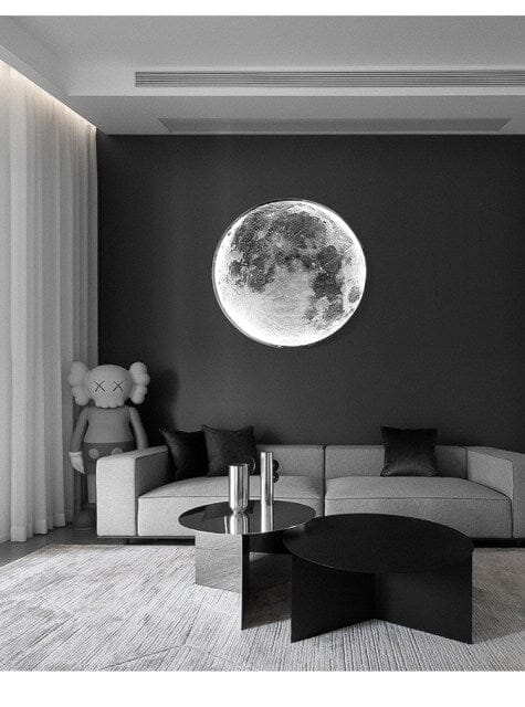 Solène Mond LED Wandleuchte mit modernem, rundem Design