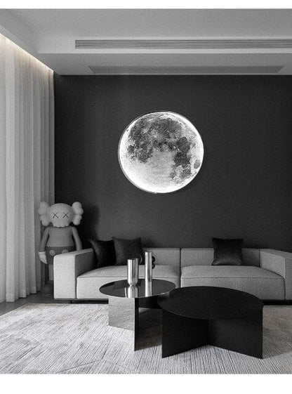 Solène Mond LED Wandleuchte mit modernem, rundem Design