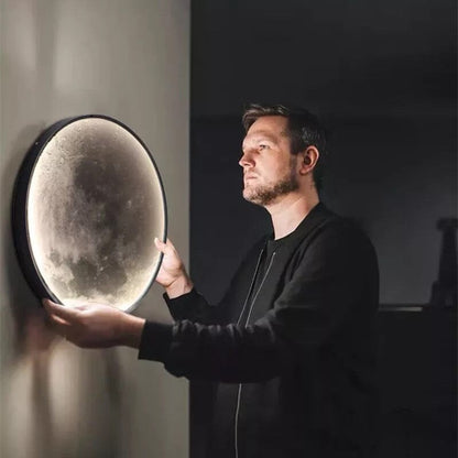 Solène Mond LED Wandleuchte mit modernem, rundem Design