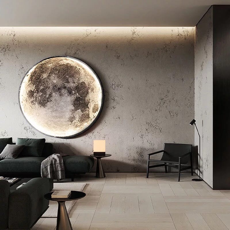 Solène Mond LED Wandleuchte mit modernem, rundem Design