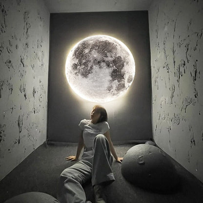 Solène Mond LED Wandleuchte mit modernem, rundem Design